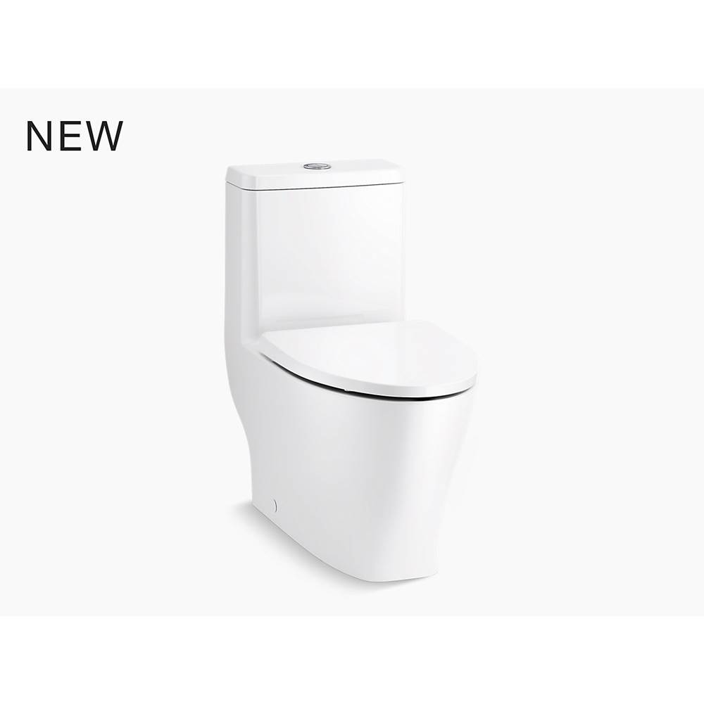 Kohler Reach™ Curv Onepiece Compact Elongated Dualflush Toilet With