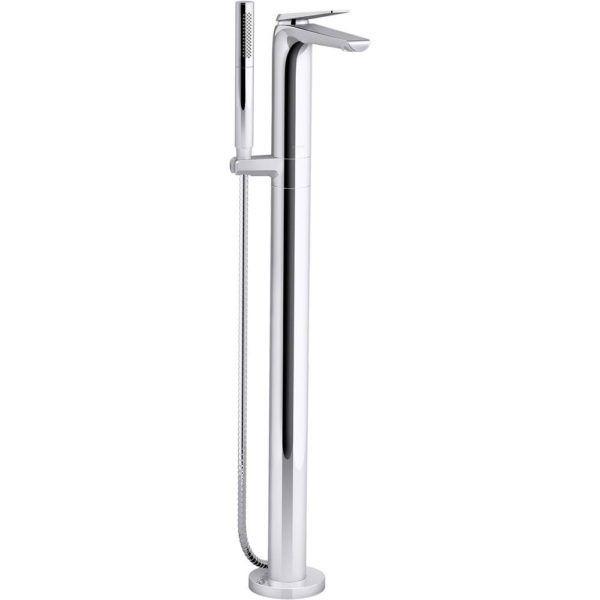 Kohler Avid® Floor-mount Bath Filler Trim | TradeConnect by Studio41