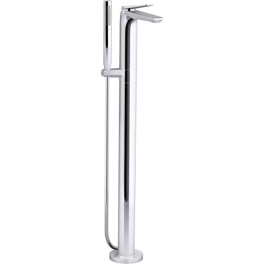 Kohler Avid® Floor-mount Bath Filler Trim | TradeConnect by Studio41
